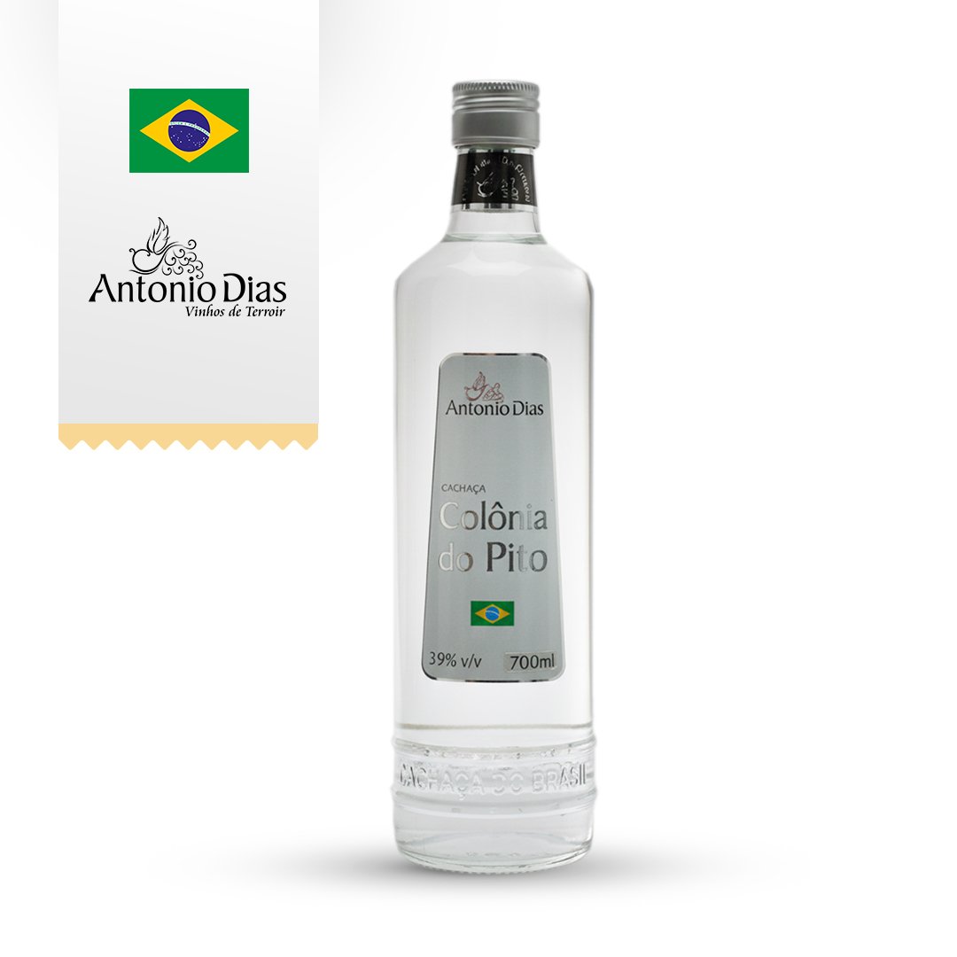 Cachaça Colonia do Pito Prata  Antonio Dias